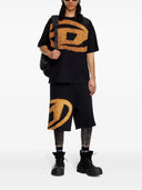 Diesel T Boxt Bleach T Shirt With Print