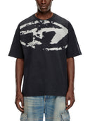 Diesel T Boxt T Shirt With Flocked Logo