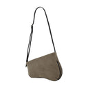 Mini curva hobo manu atelier grigio/nero denim