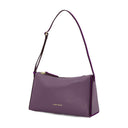 Mini Prism Hobo Bag Manu Atelier Steel/Purple Leather