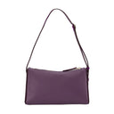 Mini Prism Hobo Bag Manu Atelier Steel/Purple Leather