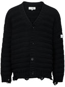 MM6 Maison Margiela V Neck Cardigan