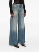 Mm6 Maison Margiela Wide Leg Jeans