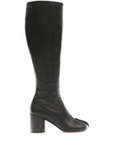 MM6 Maison Margiela en cuir Bottes hautes