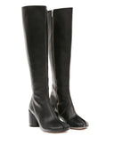 MM6 Maison Margiela en cuir Bottes hautes