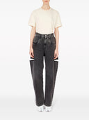 Maison Margiela High Waisted Tapered Jeans