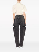 Maison Margiela High Waisted Tapered Jeans