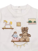 Fendi Jr T Shirt Jersey Tinto