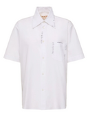 Marni Cotton Poplin Shirt With Logo