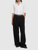 Marni Cotton Poplin Shirt With Logo