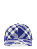 Burberry -Baseballkappe mit Tartan -Muster