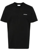 Off White 'Windy Arrow` T Whish en algodón negro