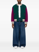 Off White Jeans With Embroidery