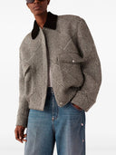 Stella Mccartney Jacket With Ribbed Collar