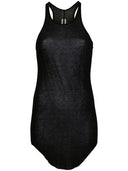 Rick Owens geribbelde tanktop met Olympische halslijn
