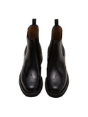 Stivale brogue del Chelsea Church in pelle di fumé lucida