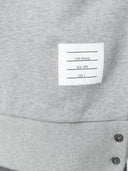 Thom Browne Crewneck Pullover W/ Center Back Rwb Stripe In Classic Loopback
