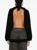Moschino Sweater With Logo Pendant