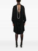 Moschino Shirtdress With Fake Pearls