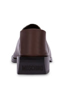 Moschino Loafers With Scalloped Edge