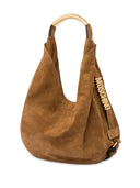 Moschino Soft Leather Shoulder Bag
