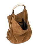 Moschino Soft Leather Shoulder Bag
