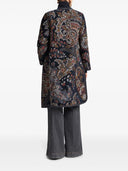 Coat reversibile Etro con stampa paisley