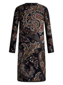 Coat reversibile Etro con stampa paisley