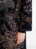 Coat reversibile Etro con stampa paisley