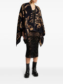 Etro Reversible Cape With Paisley Print