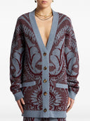 Etro Jacquard Floral Cardigan