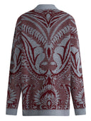 Etro Jacquard Floral Cardigan