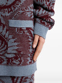 Etro Jacquard Floral Cardigan