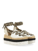 Stella Mc Cartney Espadrilla "Gaia" Con Plateau
