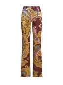 Etro Etro Printed Chenille Trousers