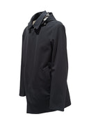 Montecore menns regnfrakk polstret i lys ned