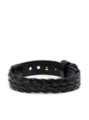 Tom Ford Leather T Plate Bracelet
