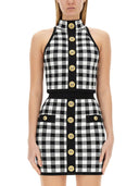 Balmain top med knapper