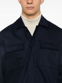 Eleventy Fleece Shirt Jacket