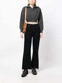 Marant étoile Oxan beschnittene Strickjacke mit Reißverschluss