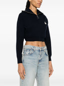 Marant étoile Oxan beschnittene Strickjacke mit Reißverschluss