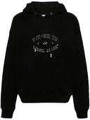 Off White Felpa Con Cappuccio