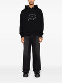 Off White Felpa Con Cappuccio