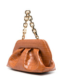 Themoire Tia Croco Shoulder Bag