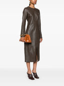 Themoire Tia Croco Shoulder Bag