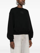 Alexander Wang Sweatshirt With Embossed Logo