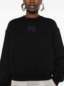 Alexander Wang Sweatshirt With Embossed Logo
