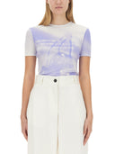 Jil Sander T Shirt z logo