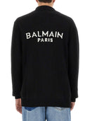 Balmain Cardigan z logo wkładką