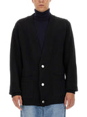 Balmain Cardigan z logo wkładką